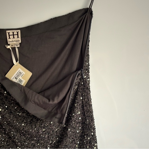 Haute Hippie Gray Sequin/Beaded Skirt (new with tags) - Picture 5 of 6